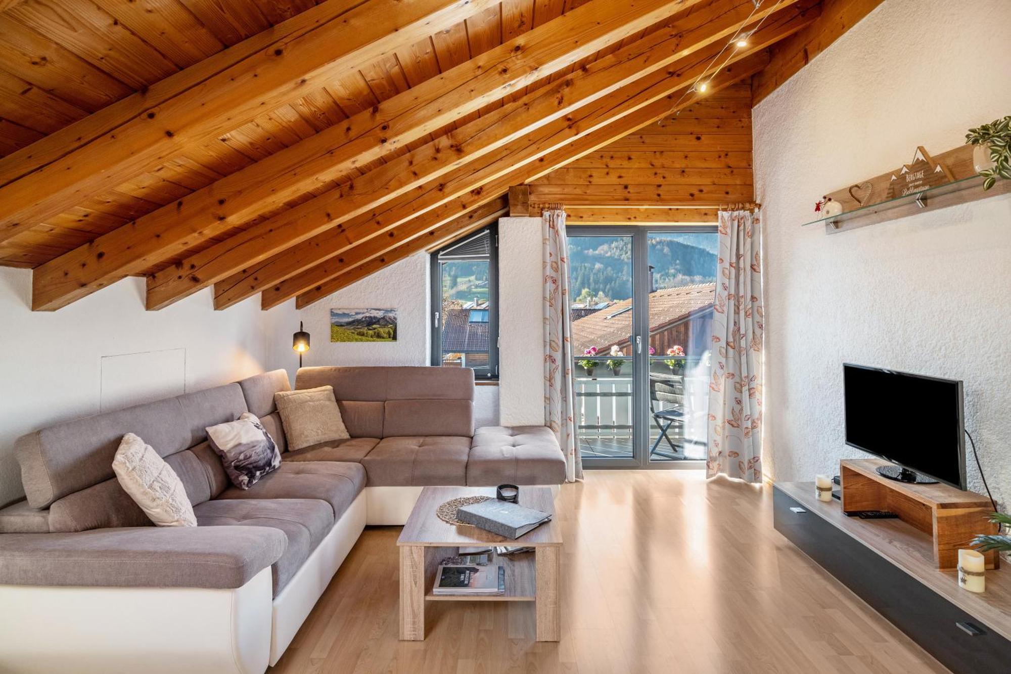 Ferienwohnung Alpenvogel ゾントホーフェン エクステリア 写真