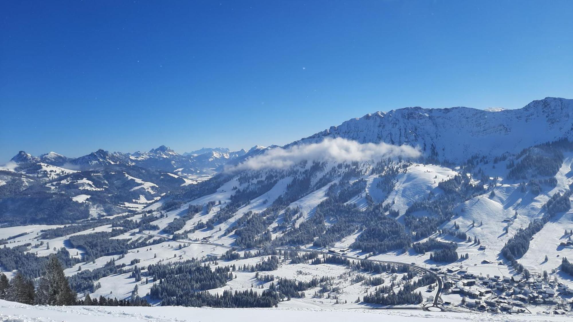 Ferienwohnung Alpenvogel ゾントホーフェン エクステリア 写真