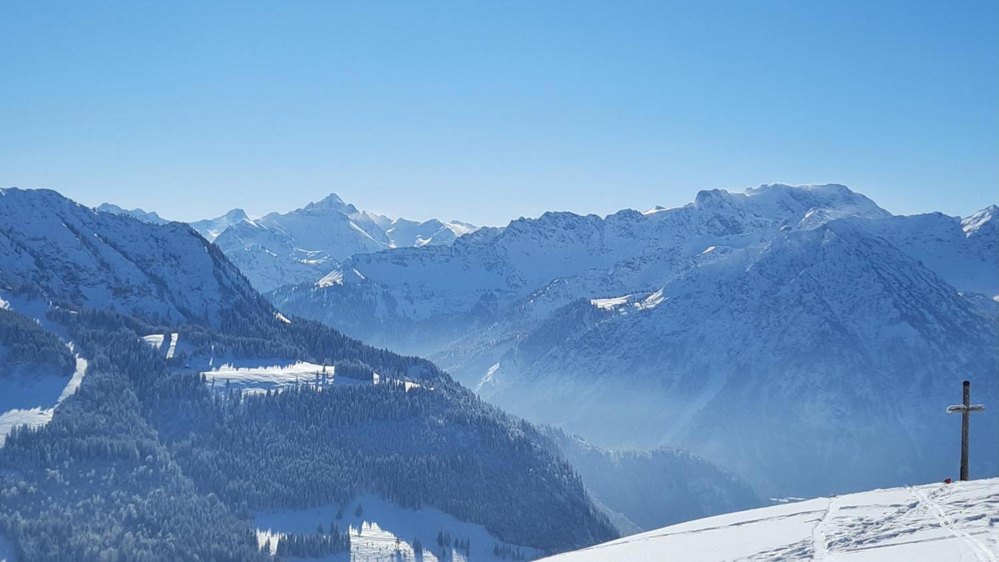 Ferienwohnung Alpenvogel ゾントホーフェン エクステリア 写真