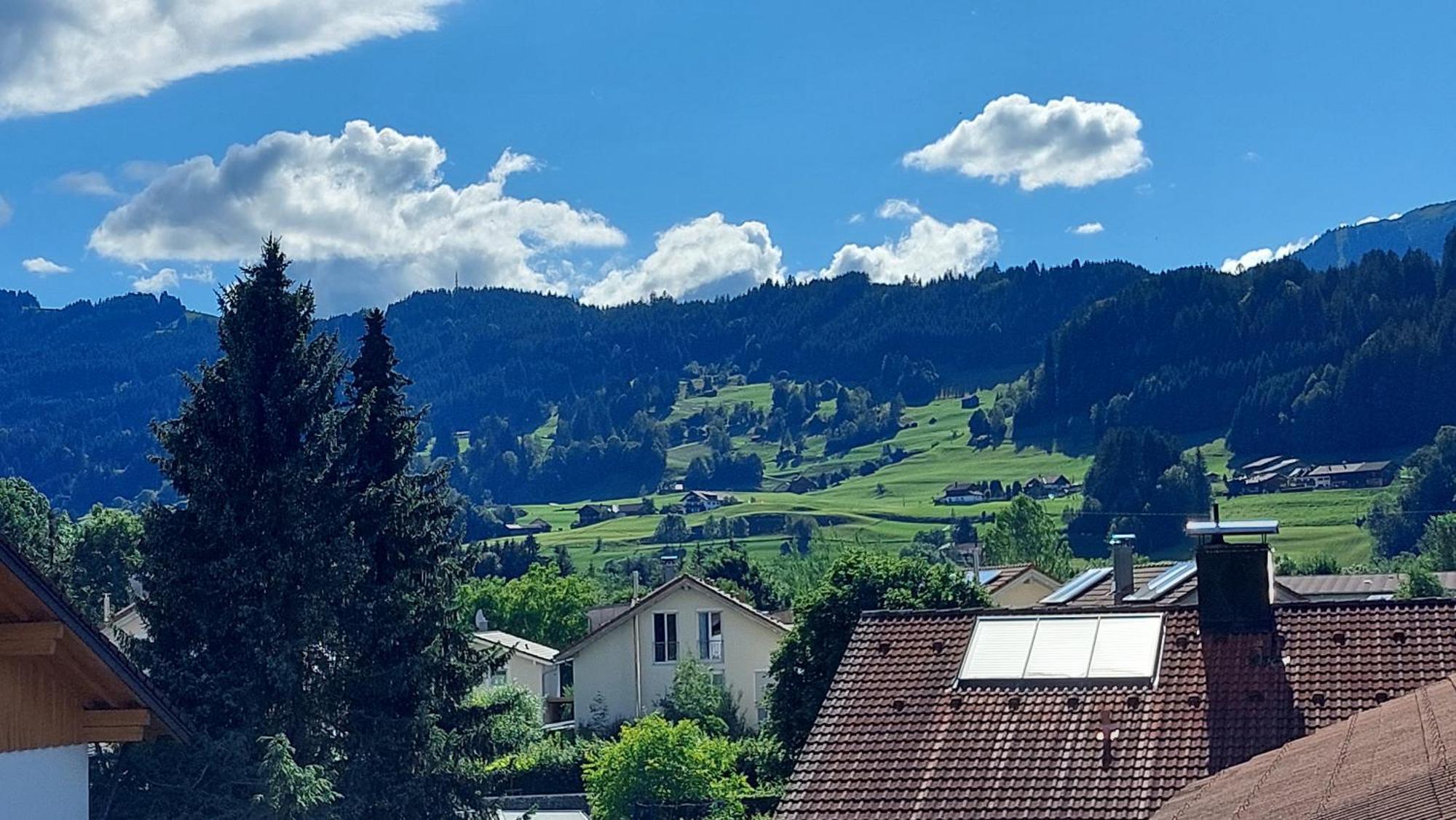 Ferienwohnung Alpenvogel ゾントホーフェン エクステリア 写真