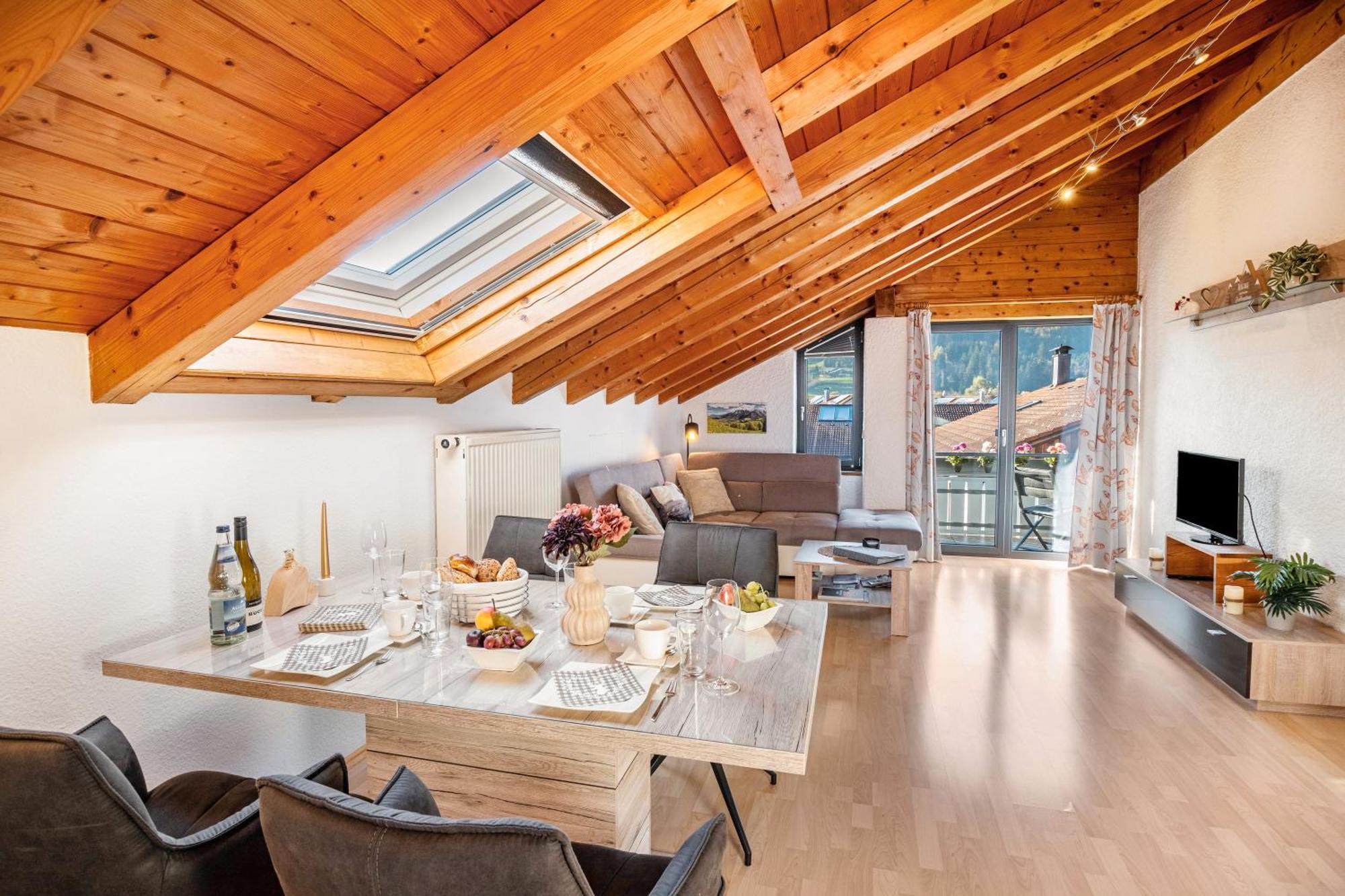 Ferienwohnung Alpenvogel ゾントホーフェン エクステリア 写真